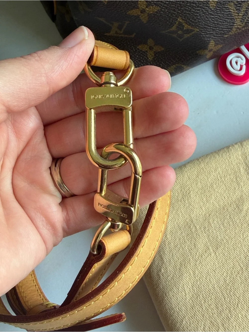 Authentic Louis Vuitton Palermo GM Monogram Great Used Condition